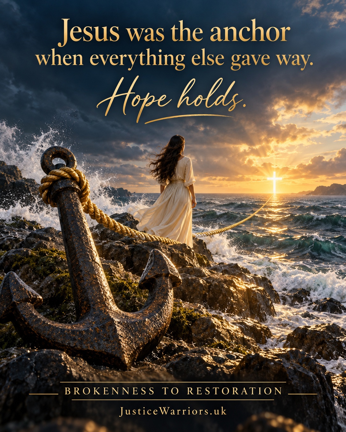Jesus was the anchor when everything else gave way