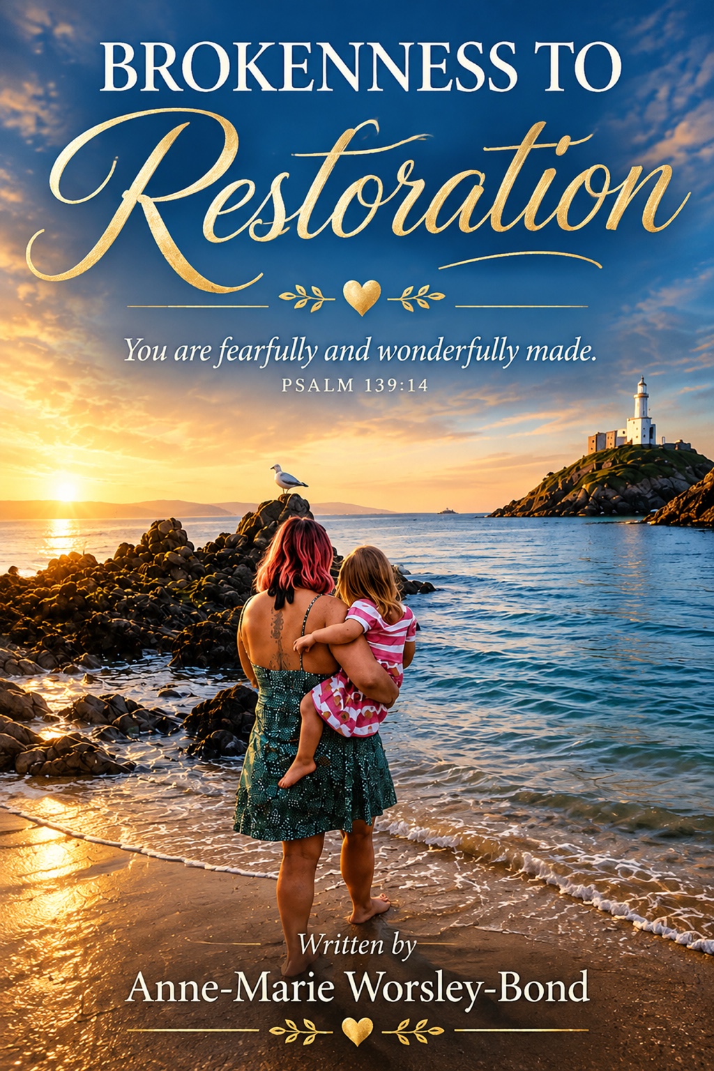 Front cover of Brokenness to Restoration by Anne-Marie Worsley-Bond