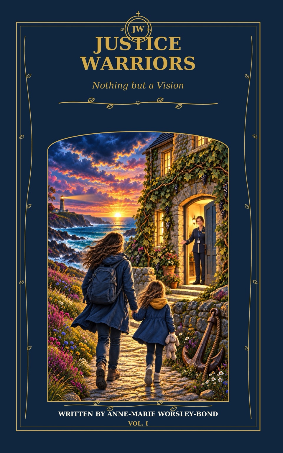 Front cover of Justice Warriors: Nothing but a Vision by Anne-Marie Worsley-Bond