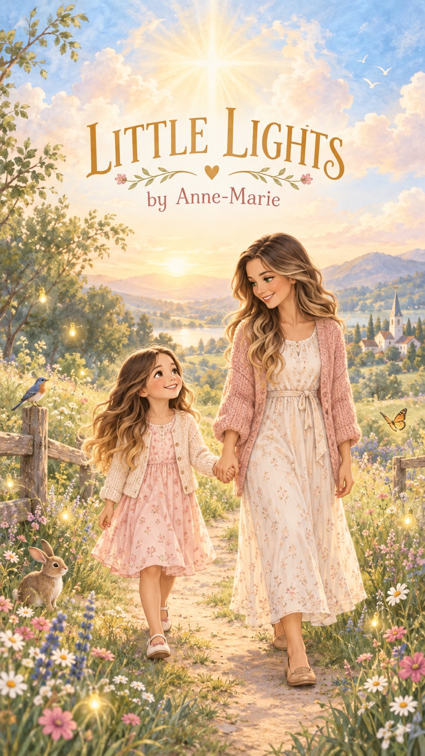 Little Lights by Anne-Marie illustrated children's book cover