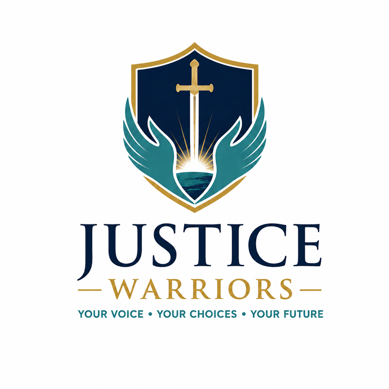 Justice Warriors shield logo