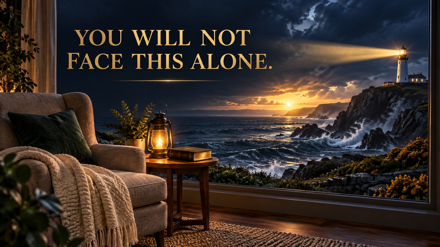 You will not face this alone