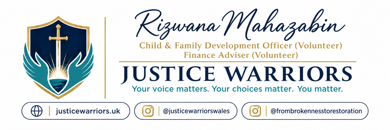 Rizwana Mahazabin, Justice Warriors Volunteer